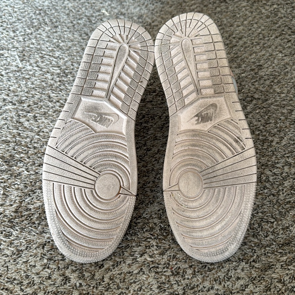 Nike Air Jordan 1 Mid Milan Tan Hi Tops - Picture 4 of 8